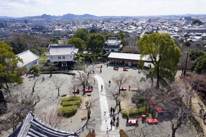 鉄道乗車記録の写真:旅の思い出(23)        「国宝犬山城最上階からの景色その6」