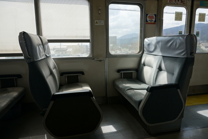 鉄道乗車記録の写真:車内設備、様子(6)        「JR東海 クモハ311-15車内座席」