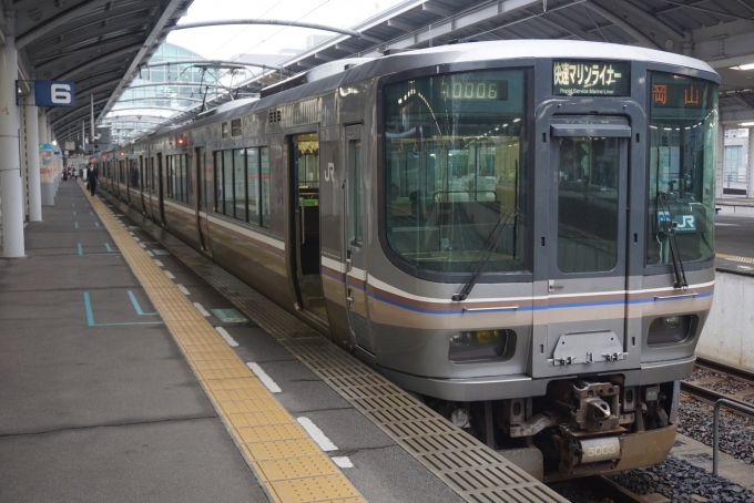 鉄道乗車記録の写真:乗車した列車(外観)(6)        「JR西日本 クモハ223-5003」