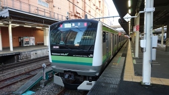 橋本駅から長津田駅の乗車記録(乗りつぶし)写真