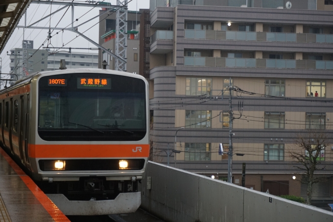 鉄道乗車記録の写真:乗車した列車(外観)(2)        「乗車前に撮影」