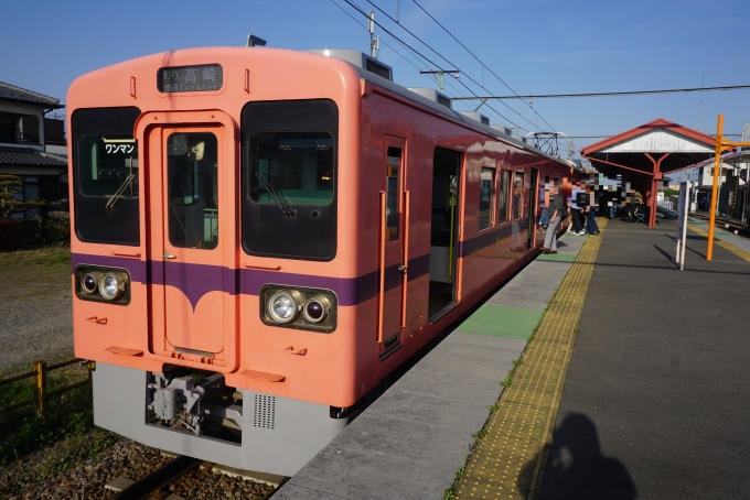 鉄道乗車記録の写真:乗車した列車(外観)(3)        「上信電鉄 クハ755」