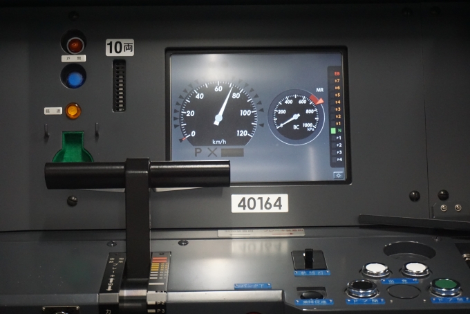 鉄道乗車記録の写真:車内設備、様子(3)        「西武鉄道 40164速度計」