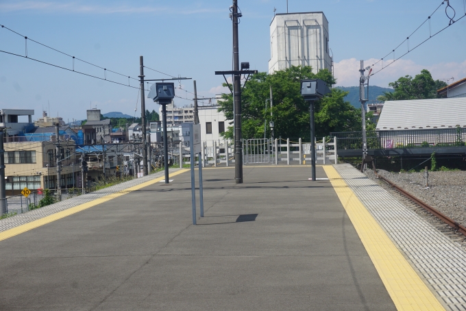 鉄道乗車記録の写真:駅舎・駅施設、様子(8)        「西武秩父駅車止め」