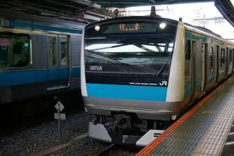南浦和駅から王子駅の乗車記録(乗りつぶし)写真