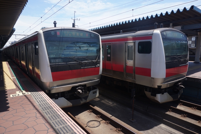 鉄道乗車記録の写真:乗車した列車(外観)(3)        「JR東日本 クハE232-5024」