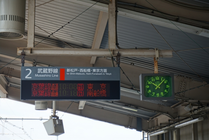 鉄道乗車記録の写真:乗車した列車(外観)(2)        「10時8分発東京行き」
