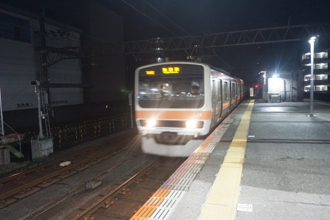 鉄道乗車記録の写真:乗車した列車(外観)(1)        「JR東日本 クハ208-514 」