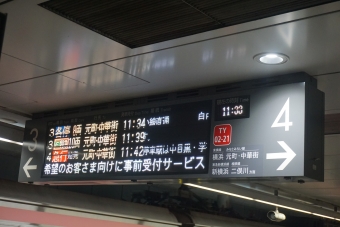 渋谷駅から多摩川駅:鉄道乗車記録の写真