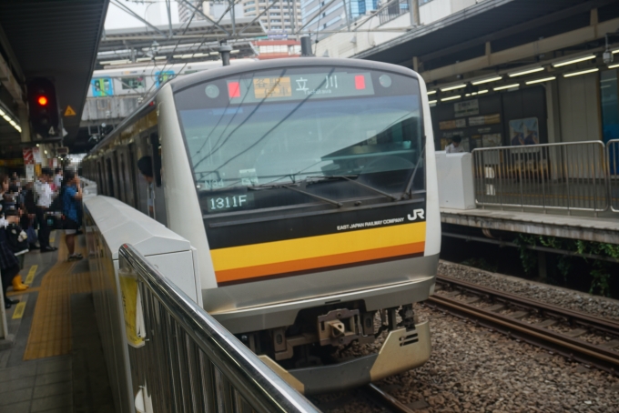 鉄道乗車記録の写真:乗車した列車(外観)(3)        「乗車前に撮影」