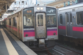 青森駅から弘前駅:鉄道乗車記録の写真