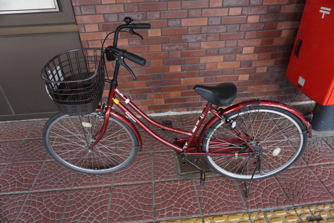 鉄道乗車記録の写真:旅の思い出(9)        「自転車を弘前駅で借りました。」