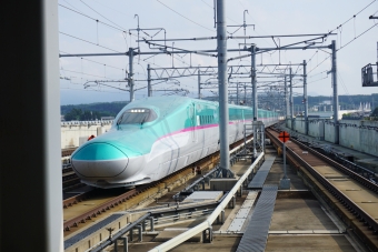 新青森駅から新函館北斗駅の乗車記録(乗りつぶし)写真