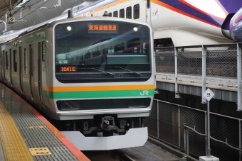 東京駅から茅ケ崎駅:鉄道乗車記録の写真