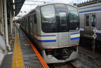 逗子駅から久里浜駅の乗車記録(乗りつぶし)写真