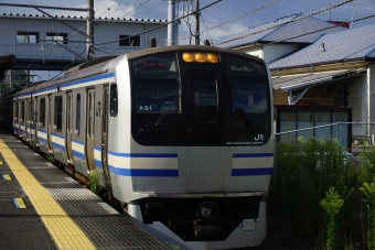 久里浜駅から品川駅の乗車記録(乗りつぶし)写真