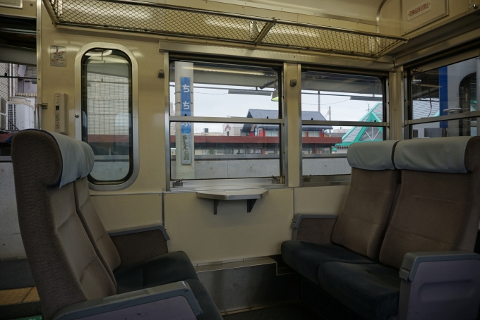 鉄道乗車記録の写真:車内設備、様子(5)        「秩父鉄道 6201車両の座席」