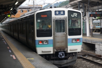高尾駅から大月駅の乗車記録(乗りつぶし)写真