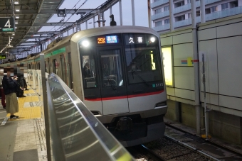 二子玉川駅から越谷駅の乗車記録(乗りつぶし)写真