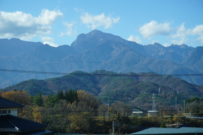 鉄道乗車記録の写真:車窓・風景(13)        「日野春から長坂の風景」