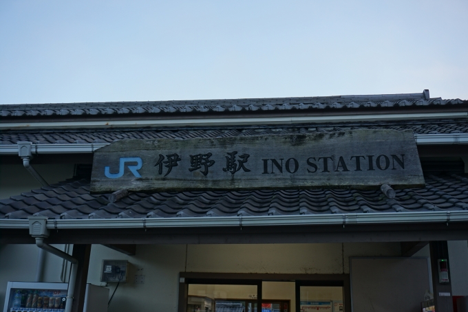 鉄道乗車記録の写真:駅舎・駅施設、様子(2)        「伊野駅入口」
