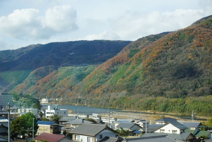 鉄道乗車記録の写真:車窓・風景(17)        「佃から阿波池田間の風景」