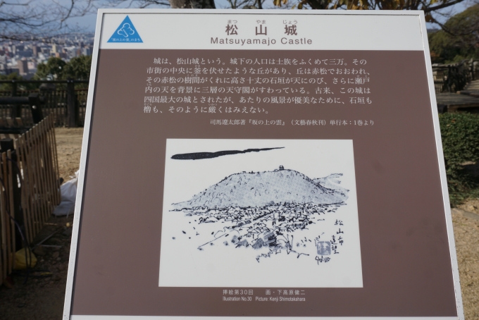鉄道乗車記録の写真:旅の思い出(4)        「松山城の詳細」