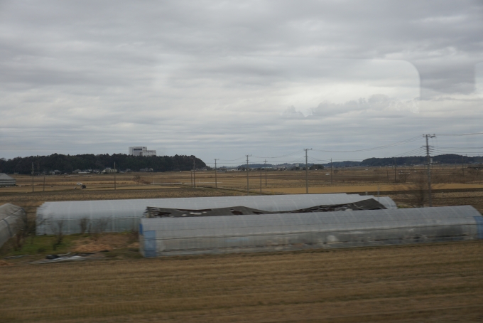 鉄道乗車記録の写真:車窓・風景(14)        「大佐倉から京成酒々井の風景」