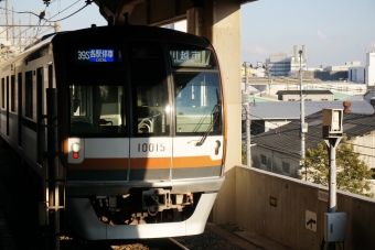 新木場駅から銀座一丁目駅の乗車記録(乗りつぶし)写真