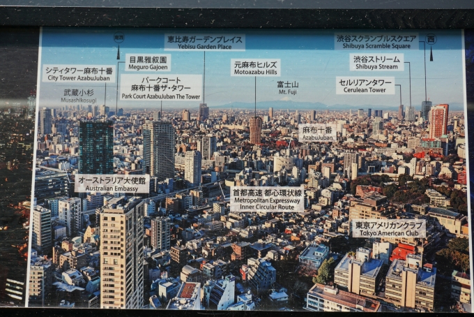 鉄道乗車記録の写真:旅の思い出(7)        「東京タワーからの景色1」