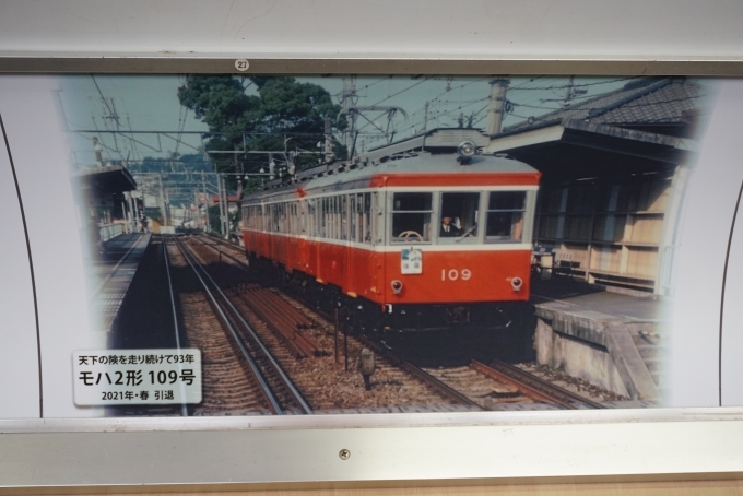 鉄道乗車記録の写真:車内設備、様子(6)        「箱根登山鉄道モハ2形電車109写真2」