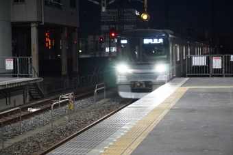 越谷駅から北越谷駅の乗車記録(乗りつぶし)写真