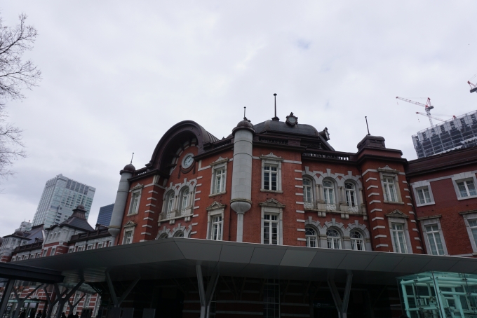 鉄道乗車記録の写真:駅舎・駅施設、様子(3)        「東京駅駅舎」
