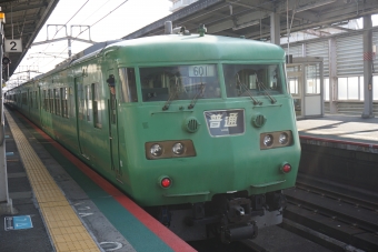 京都駅から大津京駅の乗車記録(乗りつぶし)写真