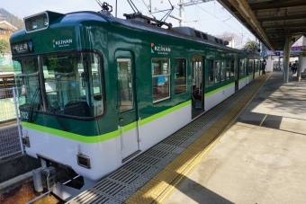 京阪大津京駅から坂本比叡山口駅:鉄道乗車記録の写真