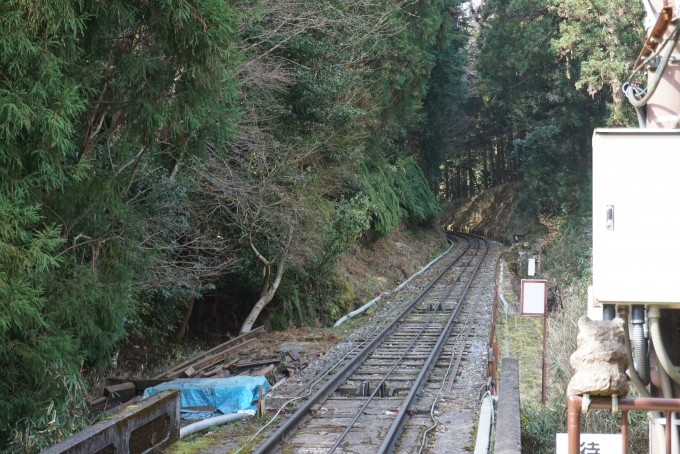 鉄道乗車記録の写真:車窓・風景(7)        「ケーブル坂本駅からみえる風景」