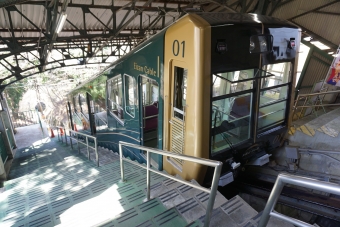 ケーブル比叡駅からケーブル八瀬駅の乗車記録(乗りつぶし)写真