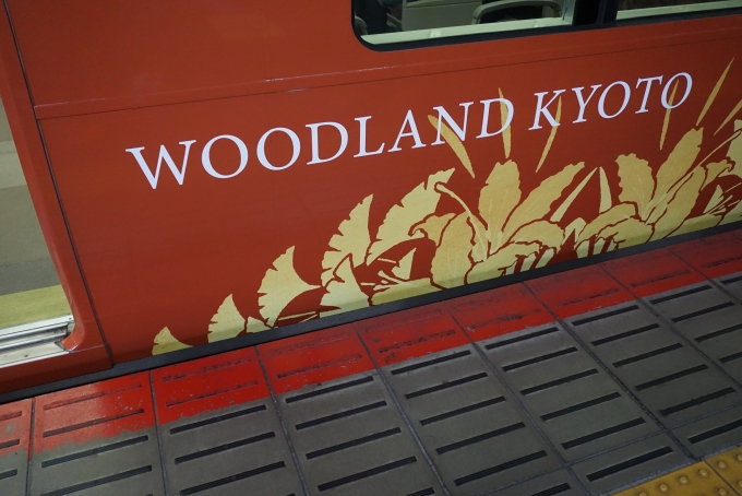 鉄道乗車記録の写真:乗車した列車(外観)(5)        「WOODLAND KYOTO」