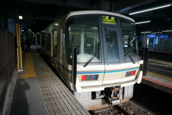 梅小路京都西駅から京都駅の乗車記録(乗りつぶし)写真