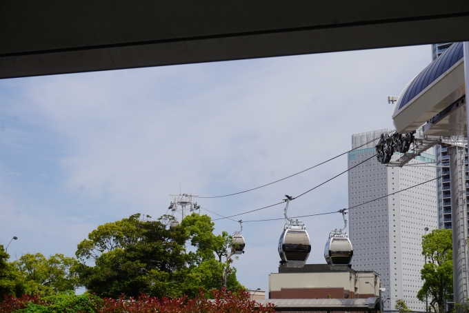 鉄道乗車記録の写真:旅の思い出(7)        「横浜ロープウェイ、40分待ちなので乗りませんでした」