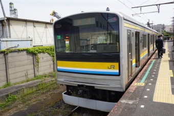 扇町駅から浅野駅の乗車記録(乗りつぶし)写真