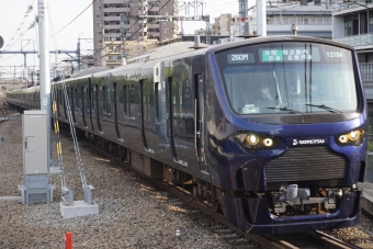 武蔵小杉駅から新宿駅の乗車記録(乗りつぶし)写真