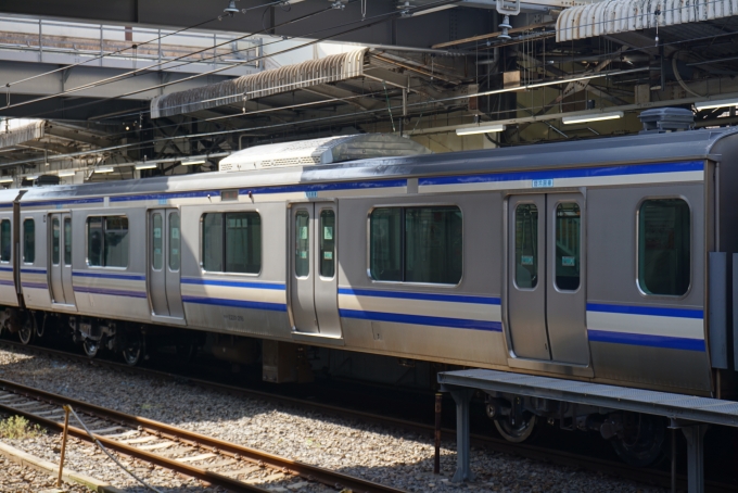 鉄道乗車記録の写真:乗車した列車(外観)(2)        「JR東日本 サハE231-216」