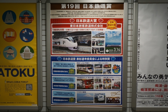 鉄道乗車記録の写真:駅舎・駅施設、様子(5)        「第19日本鉄道賞」