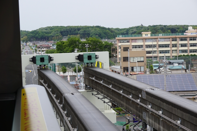 鉄道乗車記録の写真:駅舎・駅施設、様子(4)        「上北台駅車止め」