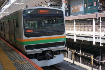 東京駅から品川駅の乗車記録(乗りつぶし)写真