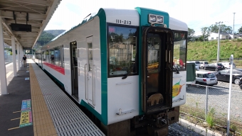女川駅から小牛田駅の乗車記録(乗りつぶし)写真
