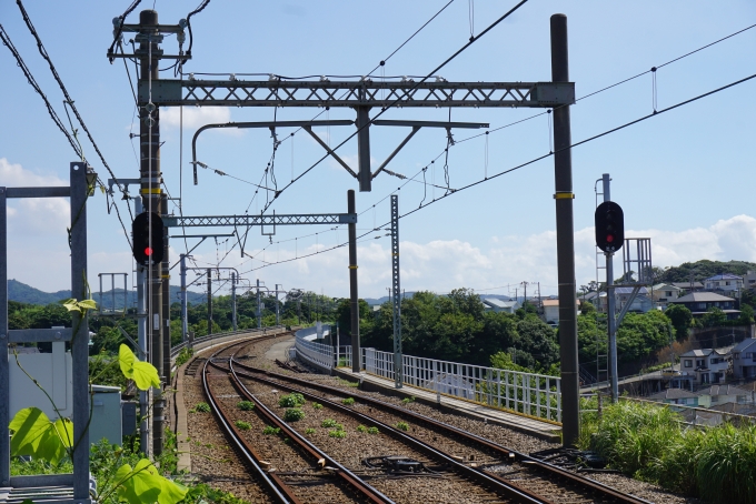 鉄道乗車記録の写真:車窓・風景(8)        「三浦海岸駅方面の風景」