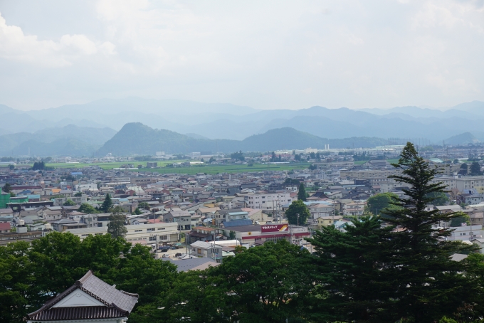鉄道乗車記録の写真:旅の思い出(39)        「鶴ヶ城からの風景4」