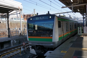 上野駅から熱海駅の乗車記録(乗りつぶし)写真